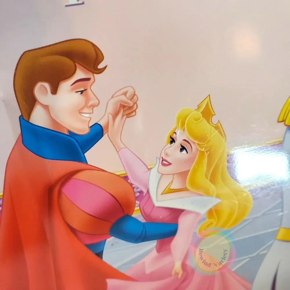 Vintage Disney Princess Folding Metal Lap Tray 17x12